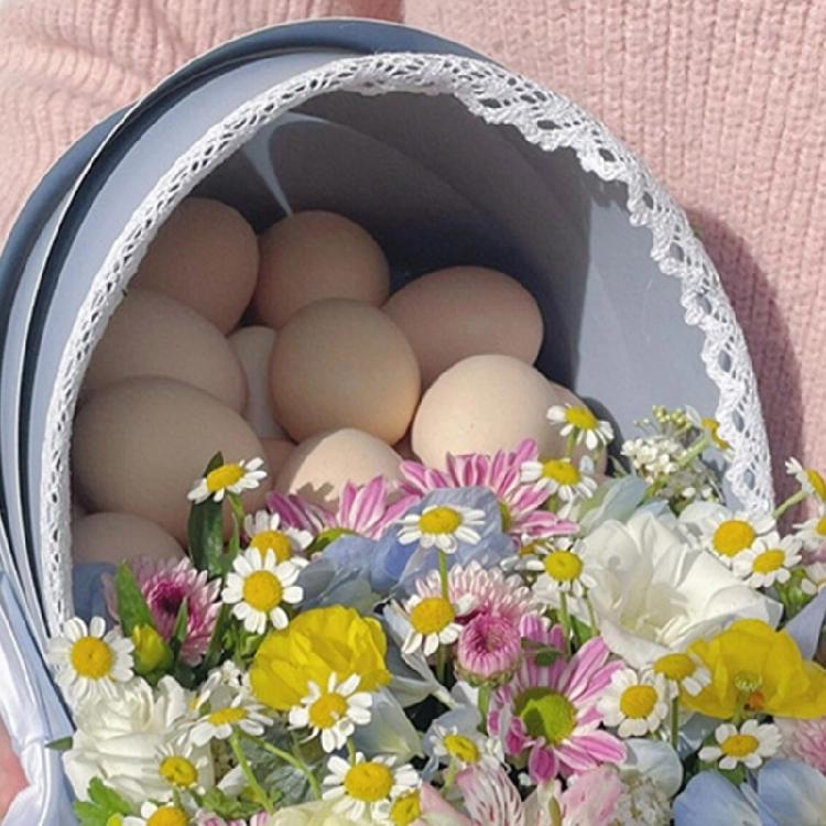 Leerer Wäschekorb Wiegenform Blumenkorb Blumensträuße Verpackungsbox für Babypartys Hochzeit Valentinstag