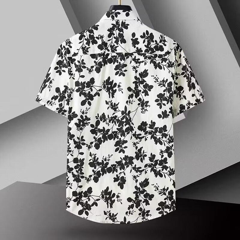 Summer seaside vacation shirt, men's all-match shirt