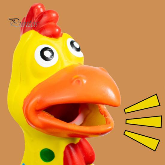 Dog Toy Pet Screaming Chicken Squeeze Sound Chew Latex Chewing Training Supplies