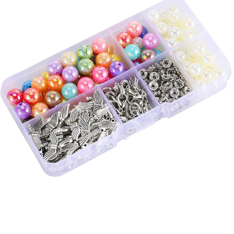 

WTEMPO Guardian Angel Wing Design DIY Beaded Keychains Kit Women s Men s Bags Decor Hanging Keychains Accessories Keychain Crafts Making Supplies 2set разноцветный