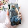 Pentru Huawei Y6P Huawei Y6 Y6s 2019 Y6 Pro Carcasă Telefon Imprimată cu Flori Fluturi Fundă Bumper Silicon Moale Transparent Fundas