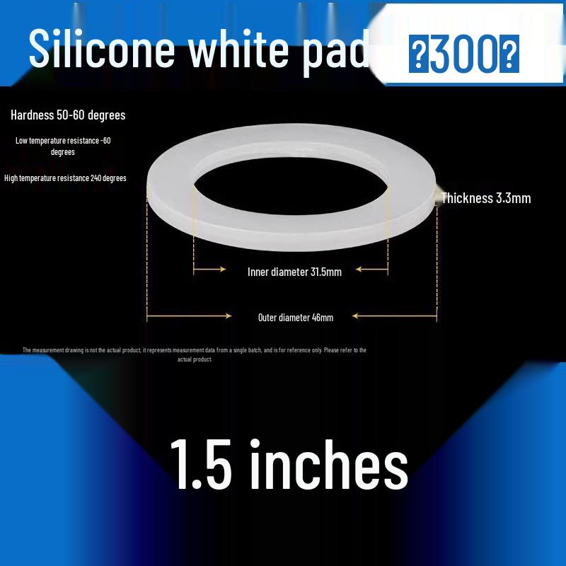 Silicone High-Temp Waterproof Gasket & Shock Absorbing Seal Pad