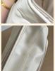 Double-Layer Cloud Makeup Bag for Women: Large-Capacity, Portable Travel PU Toiletry & Cosmetics Organizer