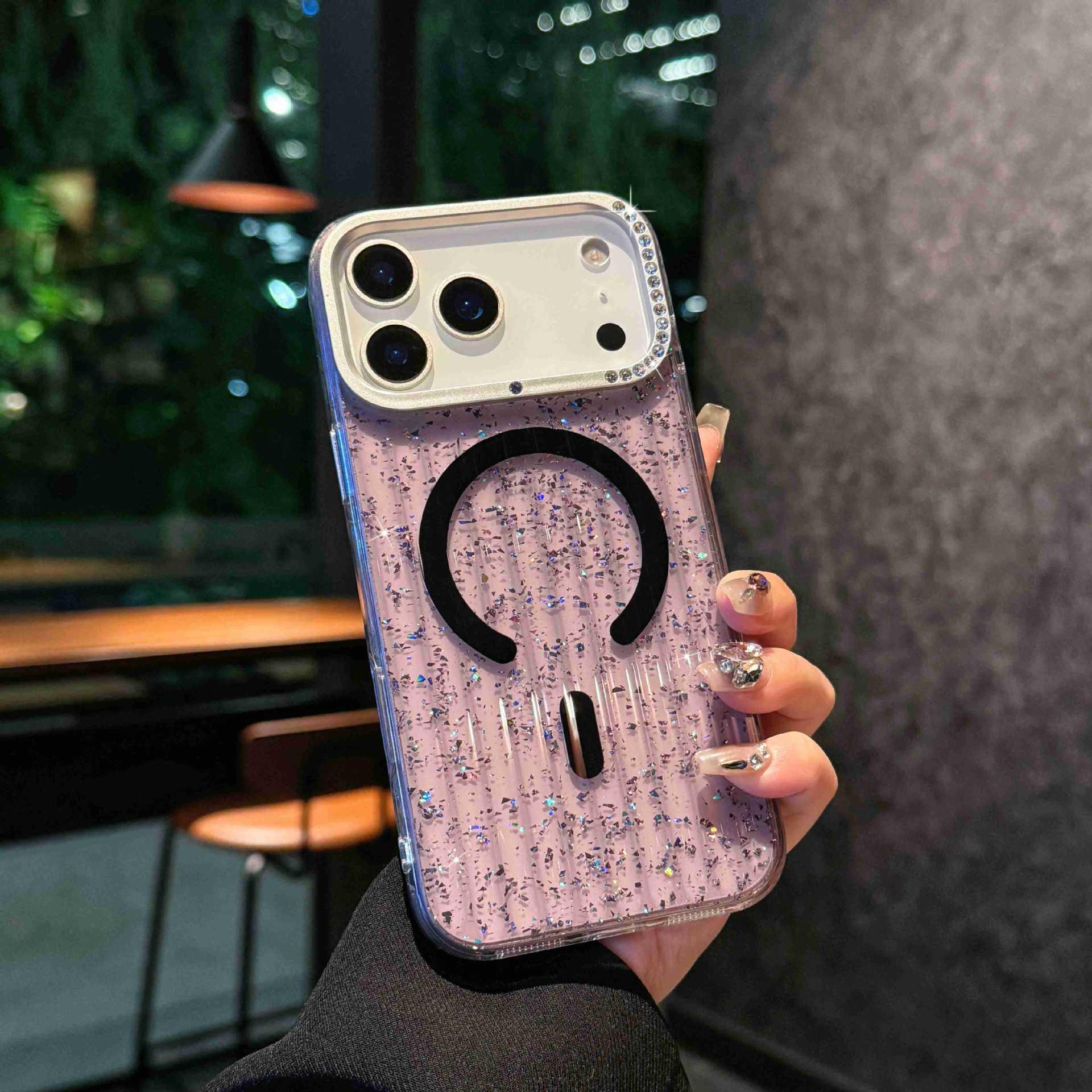 Glacier Magnetic Drop-Proof Protective Case for iPhone 17 Pro Max iPhone 17