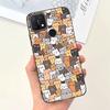 For Oppo A15 Case Oppo A15s CPH2179 Cute Fashion Candy Painted Cover Soft TPU Phone Case For Oppo A15 A 15 s OppoA15 Full Bumper
