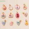 Minimalist Cute Versatile Flower Series Love Flower Clover Small Yellow Flower DIY Pendant Charms For Jewelry