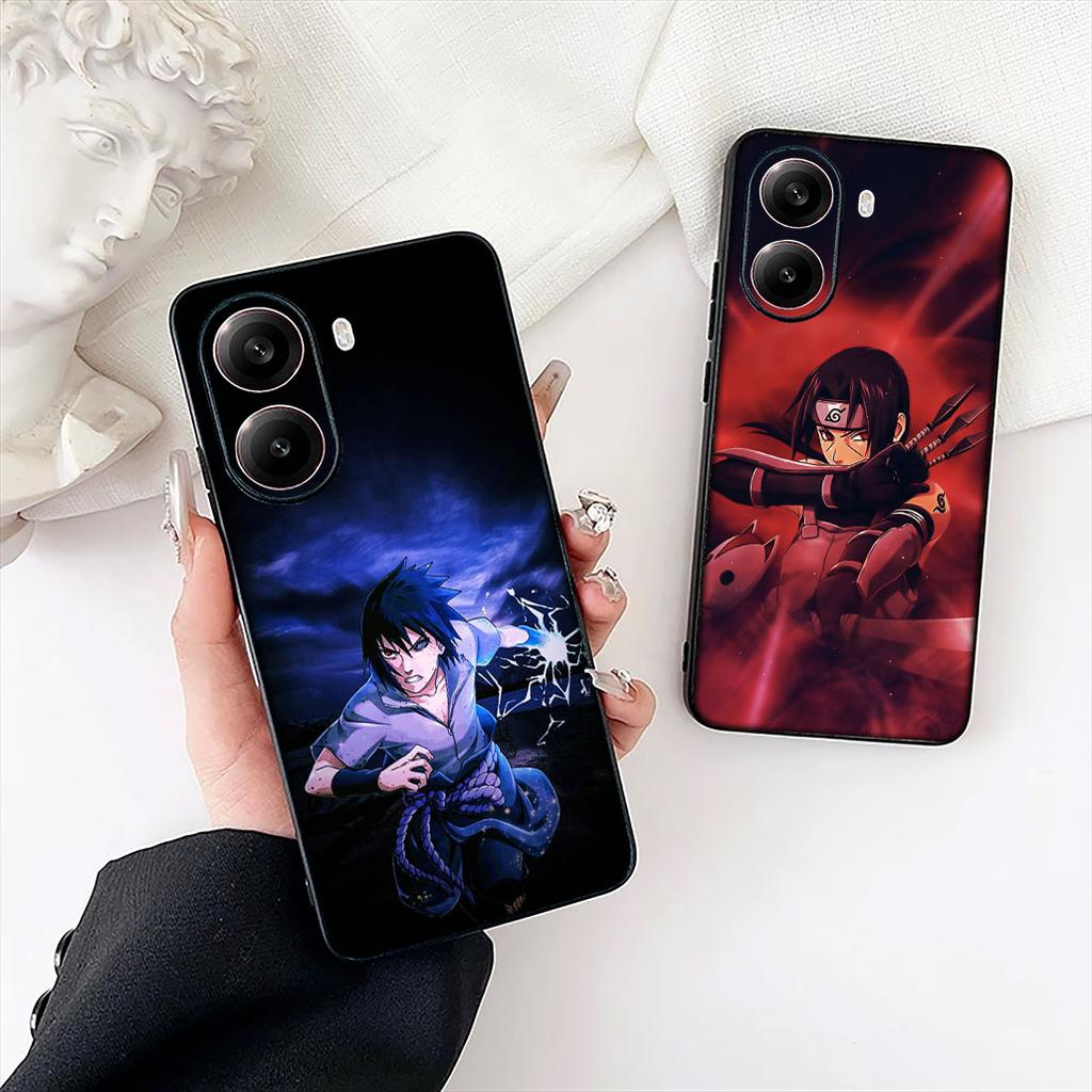 Akatsuki Narutos Uchiha Itachi Phone Case for Samsung Galaxy Note 20 9 10 S8 S10 Lite S9 Plus A54 A53 A21S S10E A17 Soft Cover