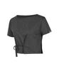 GRANDE LINE Tie-Up Ribbon Short Sleeve_6 Colors