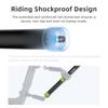34cm-110cm Aluminum Alloy 1/4In Telescopic Stick Multi-Purpose Double Clamp Handlebar Selfie Stick Cycling Accessories for GoPro