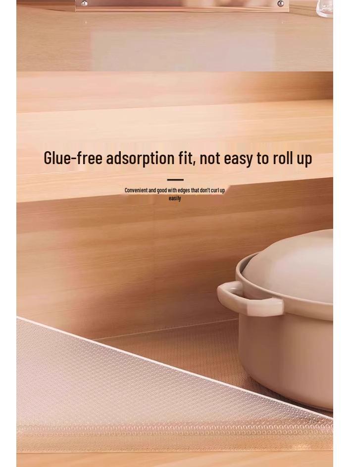 Waterproof & Moisture-Proof Drawer Liner for Cabinets: Thick Oil-Proof Mat for Kitchen, Wardrobe, and Shoe Storage