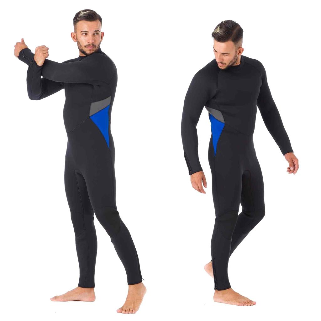GT Suit Wetsuit Full Suit 5mm Diving Suit Suitable Diving and Snorkeling Style (PRO Specifications) Sports (ML Size, Men's A)
