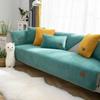 1pc Sherpa Fleece Sofa Cover Slipcover for Livingroom Super Soft Warm Plush Sectional Couch Cover Thick Fuzzy Non Slip