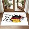 Germany national football team Design Crystal Velvet Rug Soft Decorative Mat for Bedroom Entrance