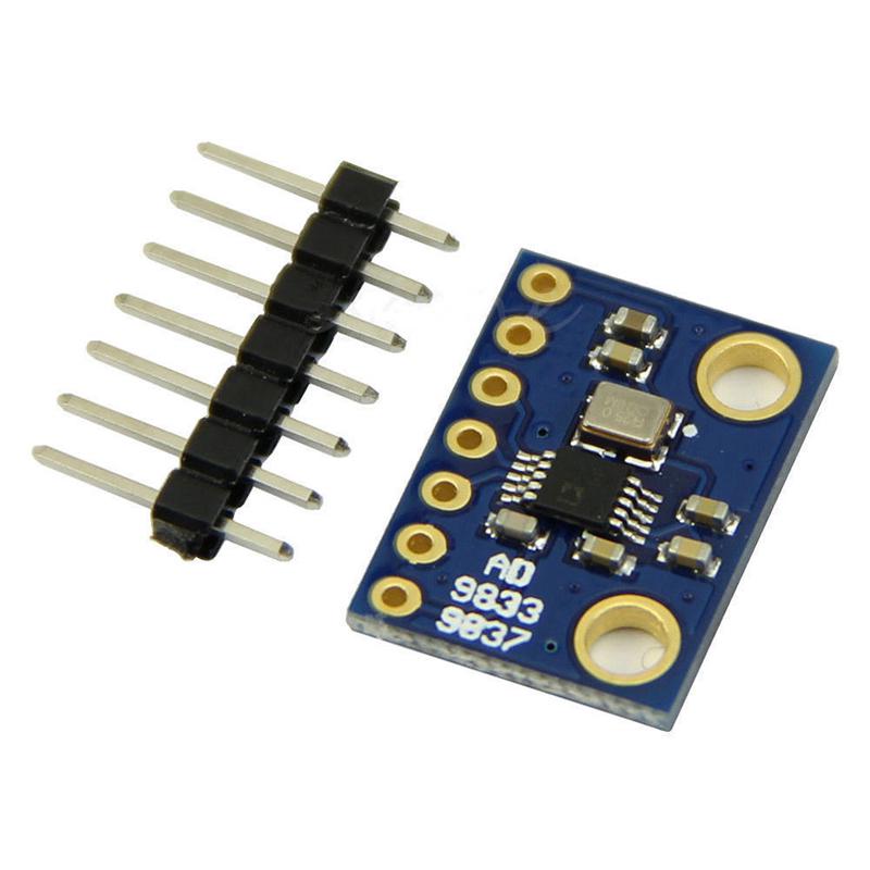 AD9833 DDS Signal Generator Module - Programmable Sine/Square Wave Output For Microprocessors