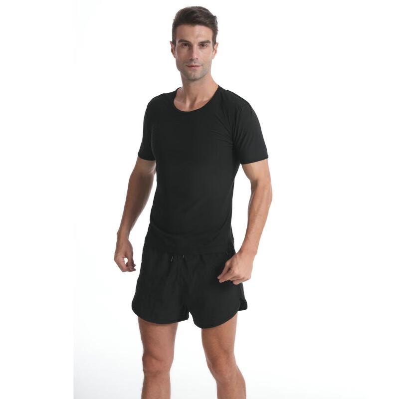 Men s Compression Sweat-Enhancing Short Sleeve Top S