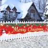 Christmas Tree Banner Merry Christmas Decoration for Home 2024 Santa Claus Banner Xmas Ornament Navidad Natal New Year Gift 2025