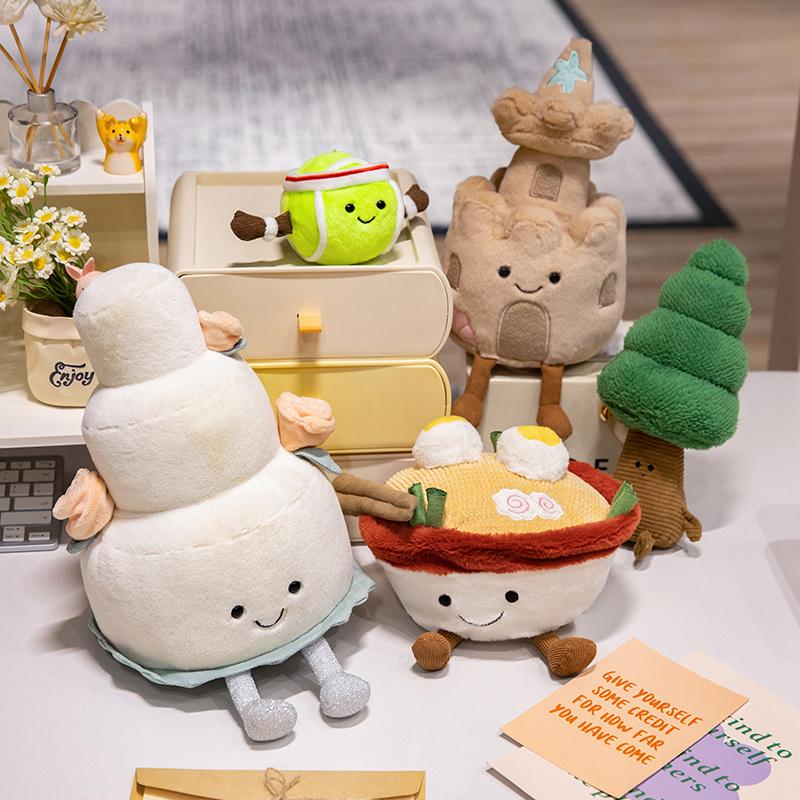 Piante di Peluche Kawaii Dinosauri Realistici Cani Animali Morbido Zaino Elefante Bebè Cuscino Giocattolo Decorazione Regali di Compleanno