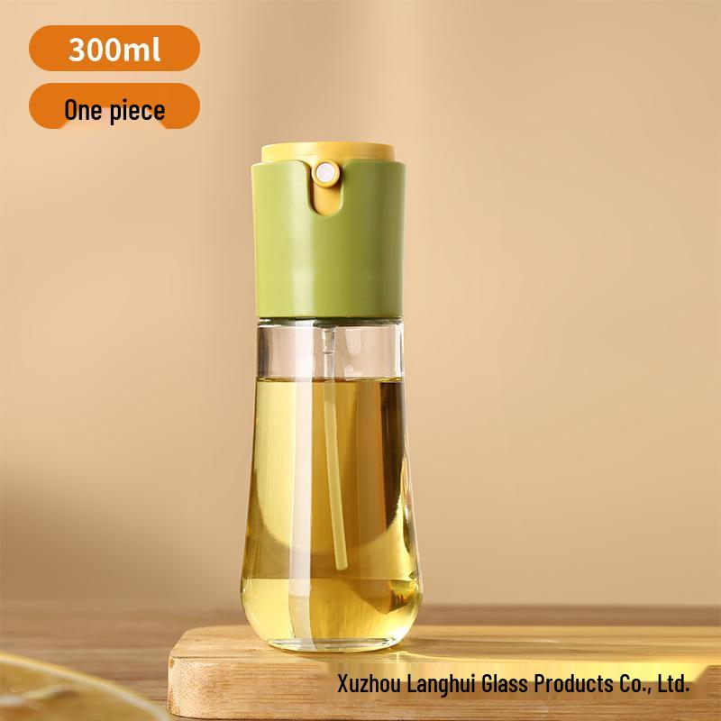 Automatic Glass Oil Sprayer, Non-Drip, Dual-Use for Air Fryer & Kitchen Seasoning.