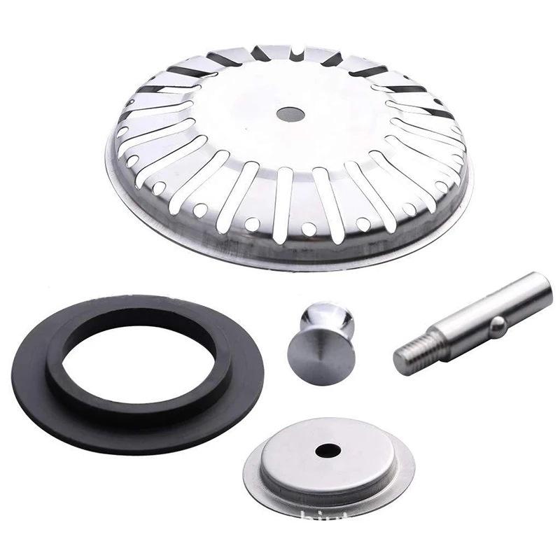 1pcs Stainless Steel Kitchen Sink Strainer Basket, Kitchen Sink Replacement Accessories for Drains Stopper