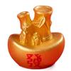 Mini New Year Statue Chinese Style Desktop Decor Cartoon Landscape Ornaments  Desktop