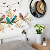 Self-adhesive Wall Stickers Birds on Branch Butterflies for Living Room Bedroom Home Decor