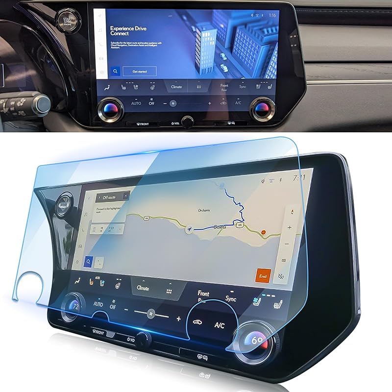 14"; RX350&;Ochranná fólie do auta TX350 pro rok 2023 2024 Lexus RX350/RX350h/RX500h &; 2024 TX350/TX500h Příslušenství Dotykový displej GPS navigace
