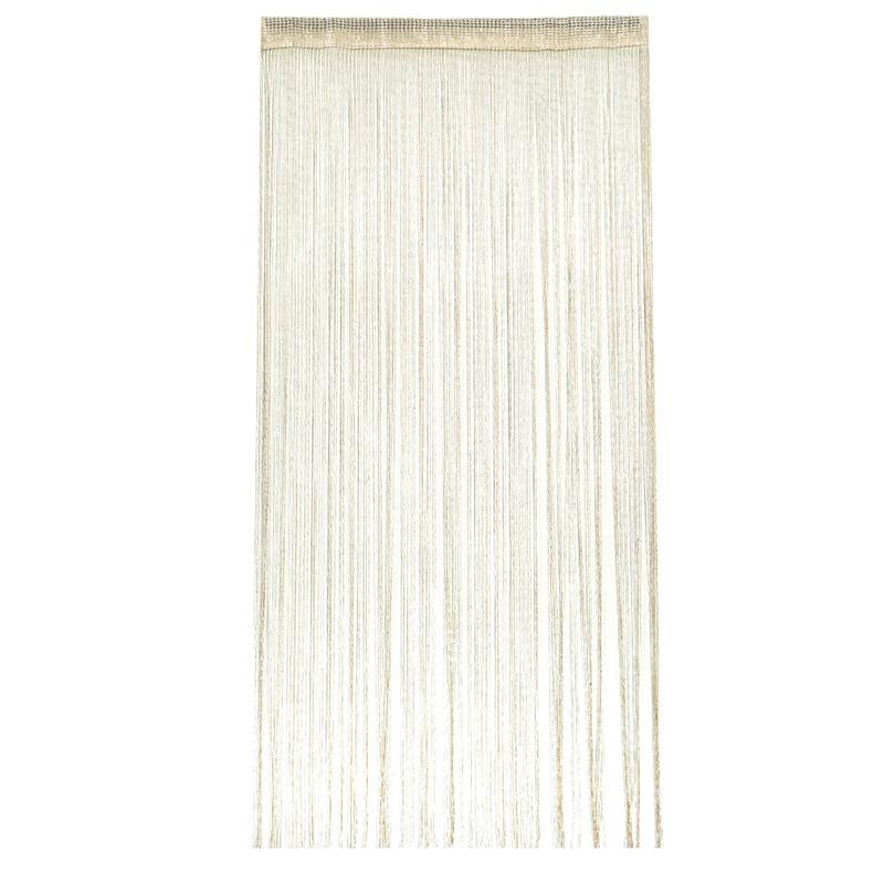 1 STK Fadenvorhang Glitzerfaden Glänzende Quastenschnüre Tür Fenster Dekorative Trennwand Vorhang Glitzer Heimdekoration