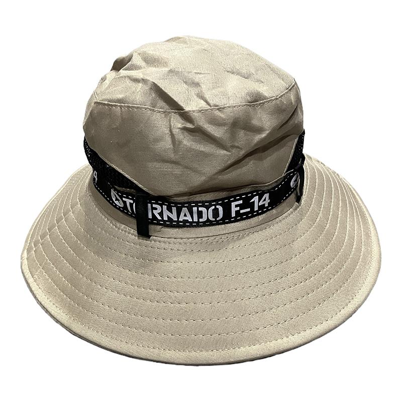 Vindtett Herre Outdoor Hat Bred Rim Flat Topp Herre Fisherman Hat Hodeplagg