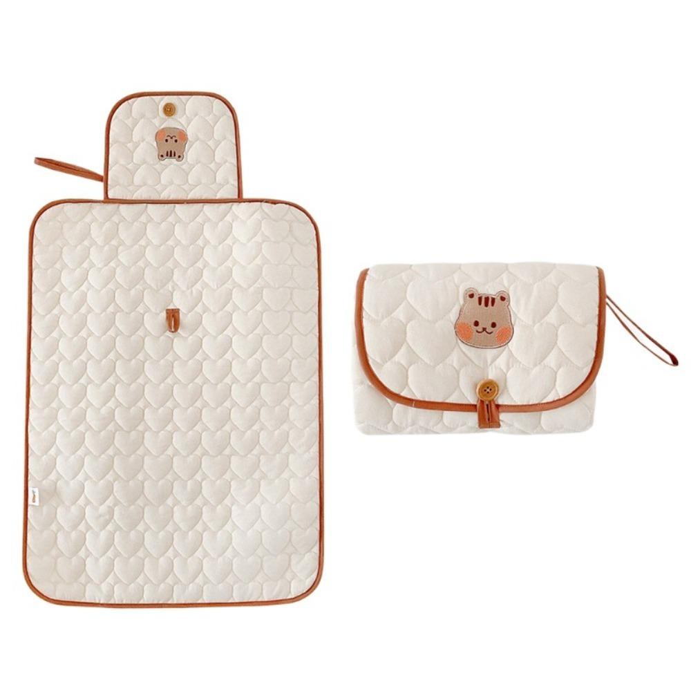 Multifunctional Baby Changing Pad Bear Folding Diaper Changing Cover  Infant Care Products