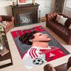 Arsenal Customizable Name Floor Mat Design for Study Room Living Rooms Decorate Room Dormitory Antislip Carpet Office Home Decor Gift for Festivals