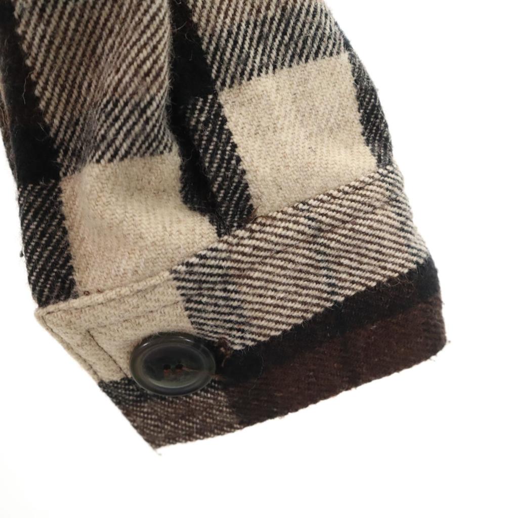 A.P.C. Check Pattern Jacket XS Brown Men's Used