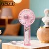 New Transparent Desktop Handheld Fan - Pull-out Climbing Hook Mini USB Charging Mini Electric Fan