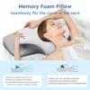 Pillows Orthopedic Contour Memory Foam Pillows Neck Shoulder Support Pillows for Pain Relief Ergonomic Cervical Pillow Sleeping