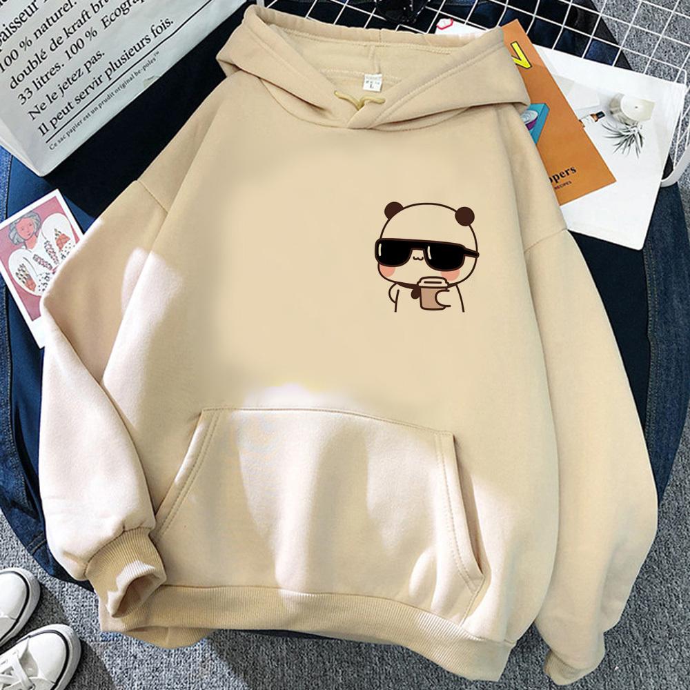 Lustige Cartoon Bubu Dudu Niedlicher Print Grafik Kapuzenpullover Anime Street Fashion Y2k Langarm Fleece Kapuzenpullover Herren Damen Paar Kleidung