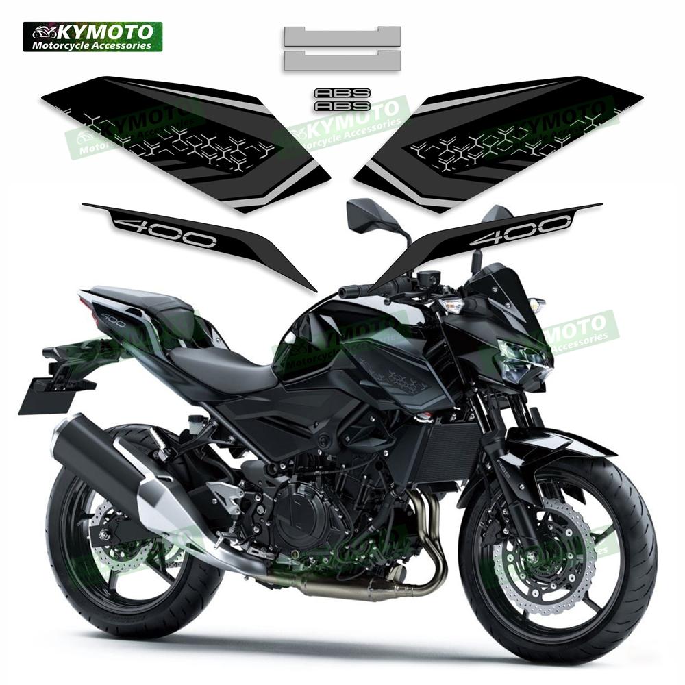 for Kawasaki Z400 Z 400 Motorcycle Accessories Helmet Windshield Fairing Decal Waterproof Reflective Full Car Sticker Kit