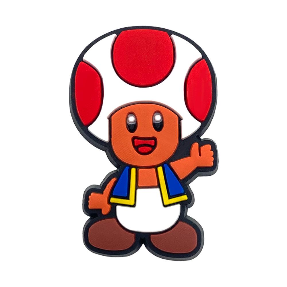 Super Mario Detachable Pen Clip: 46 Styles Ballpoint & Neutral Pen Accessory - Decorative & Popular!