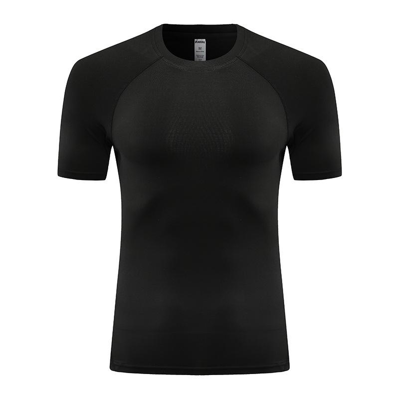 

Детский летний быстросохнущий дышащий спортивный комплект для мальчиков и девочек: Облегающий костюм с коротким рукавом для баскетбола, бега, тренировок Size 24