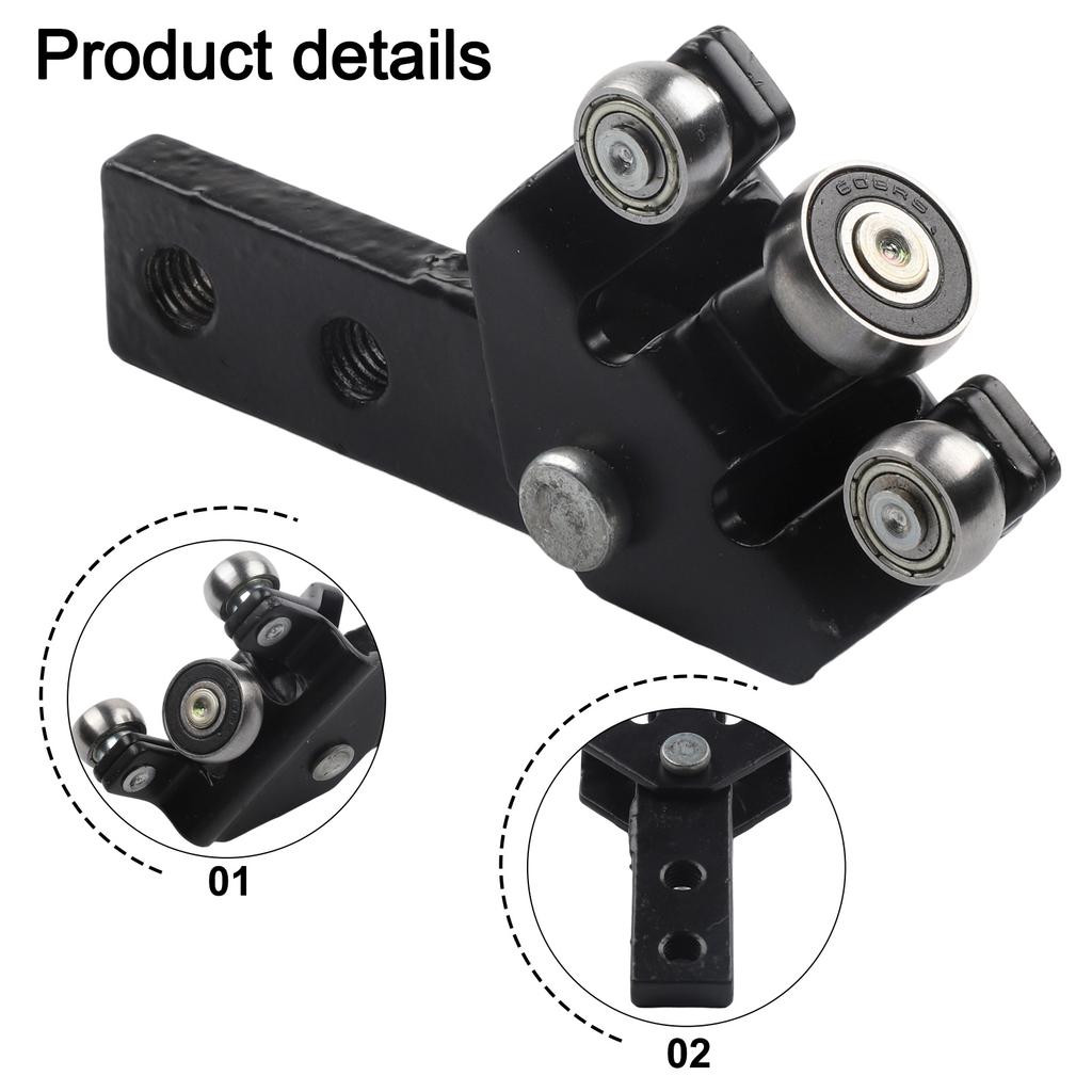 2013 Diesel Door Roller Wear-resistant Design Metal Material Non-deformation Feature Practical Accessory For Vehicle Maintenance