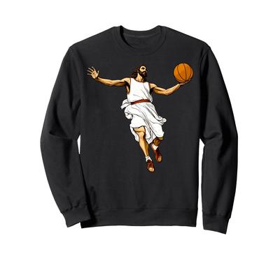 Jesu Basketball Basketball Jesus Sweatshirt /