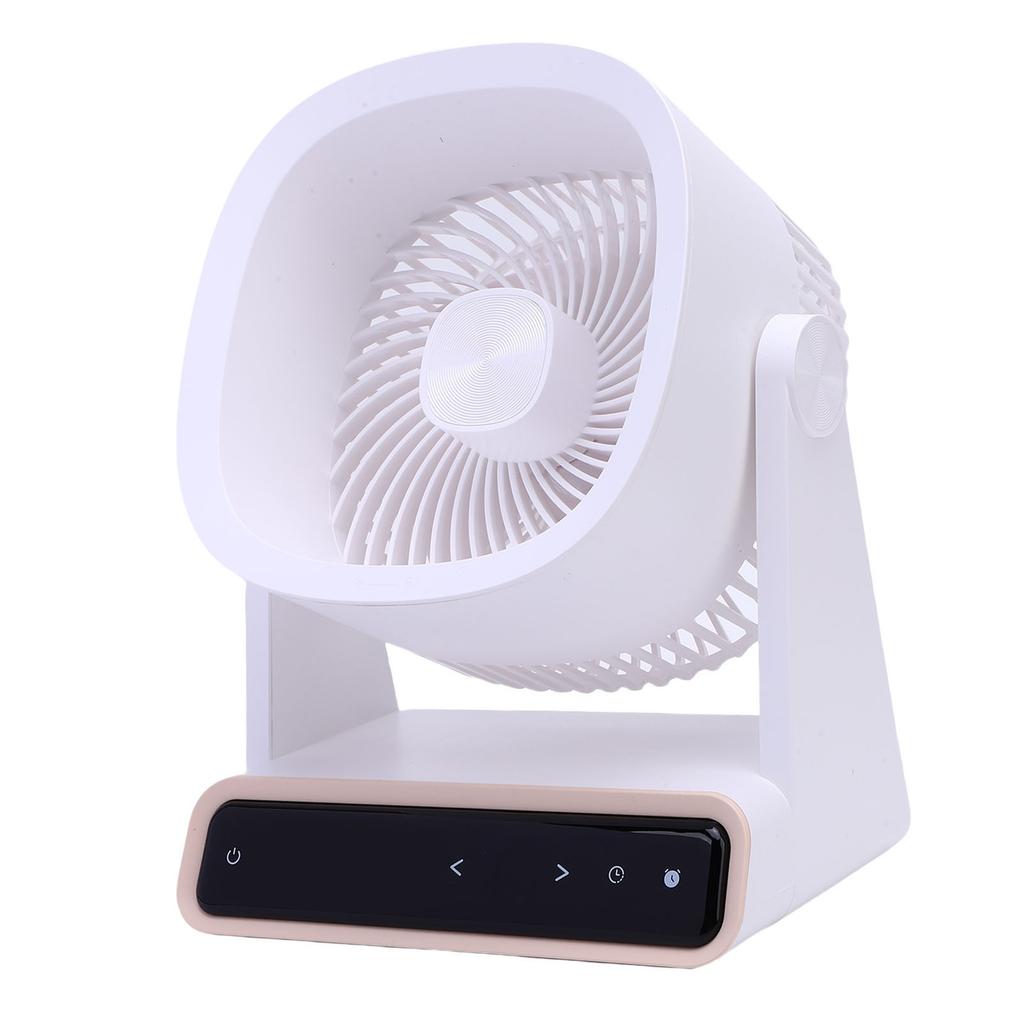 Cooling Fan Desktop Or Wall Hanging Touchscreen Quiet Fan for Bedroom Kitchen Office Camping Type 2