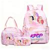 Set Zaino Scolastico 3 Pezzi – Zaino per Studenti con Borsa Pranzo e Astuccio