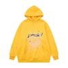 Sp5der Hoodie Unisex Oversized Cotton Pullover With Foil Letter Print Streetwear Sweatshirt Teens