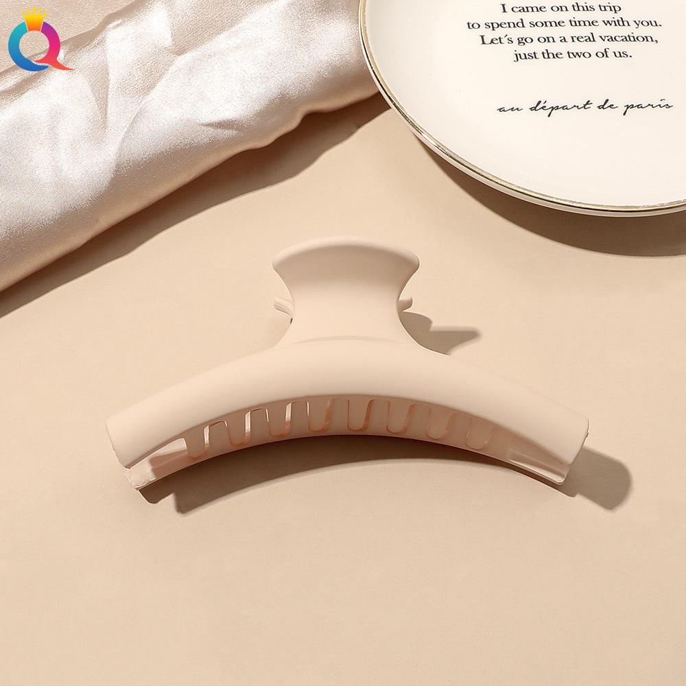 Daily Head Wear Set Women Fashion Claw Clip   Solid Coffee Black Acrylic Large Hair Claw Korea for Girl Clip Barrette Hair Accessories