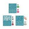 Silkscreen Stencils Self-Adhesive Silk Screen Print Stencils Jewelry Making Tool