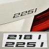 3D ABS Car Letters Rear Trunk Badge Logo 218i 220i 230i Sticker Emblem Decals For BMW F22 F23 218i 220i 225i 230i Tail Marking Ia2