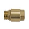 Brass Check Valve G3/4" M To F Thread Non-Return Backflow Prevention