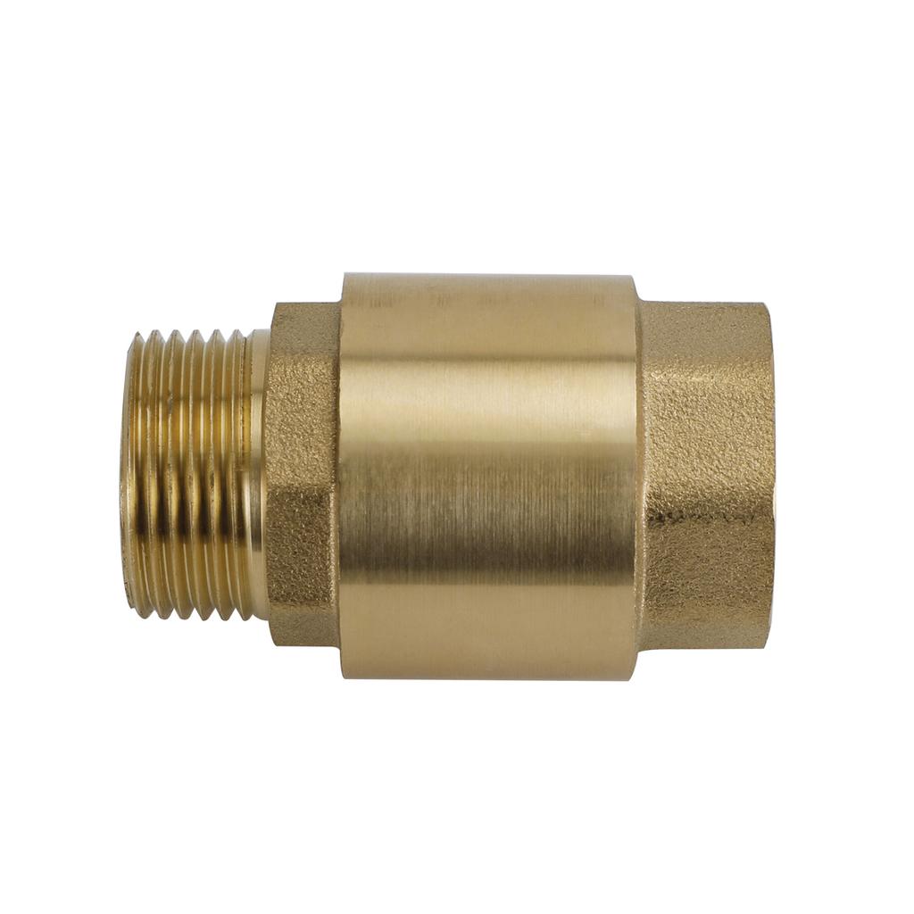 Brass Check Valve G3/4" M To F Thread Non-Return Backflow Prevention