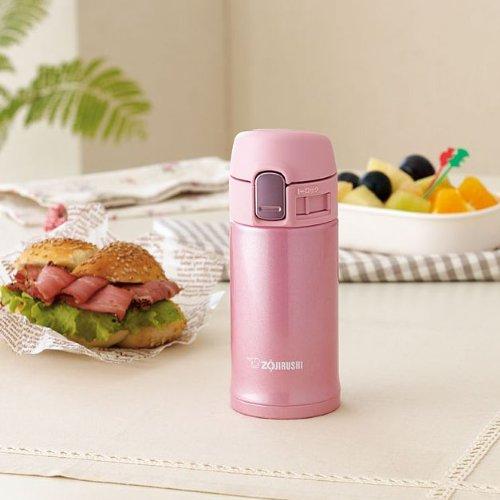 ZOJIRUSHI Stainless Steel Mug, 200ml, Pink, SM-PA20-PA