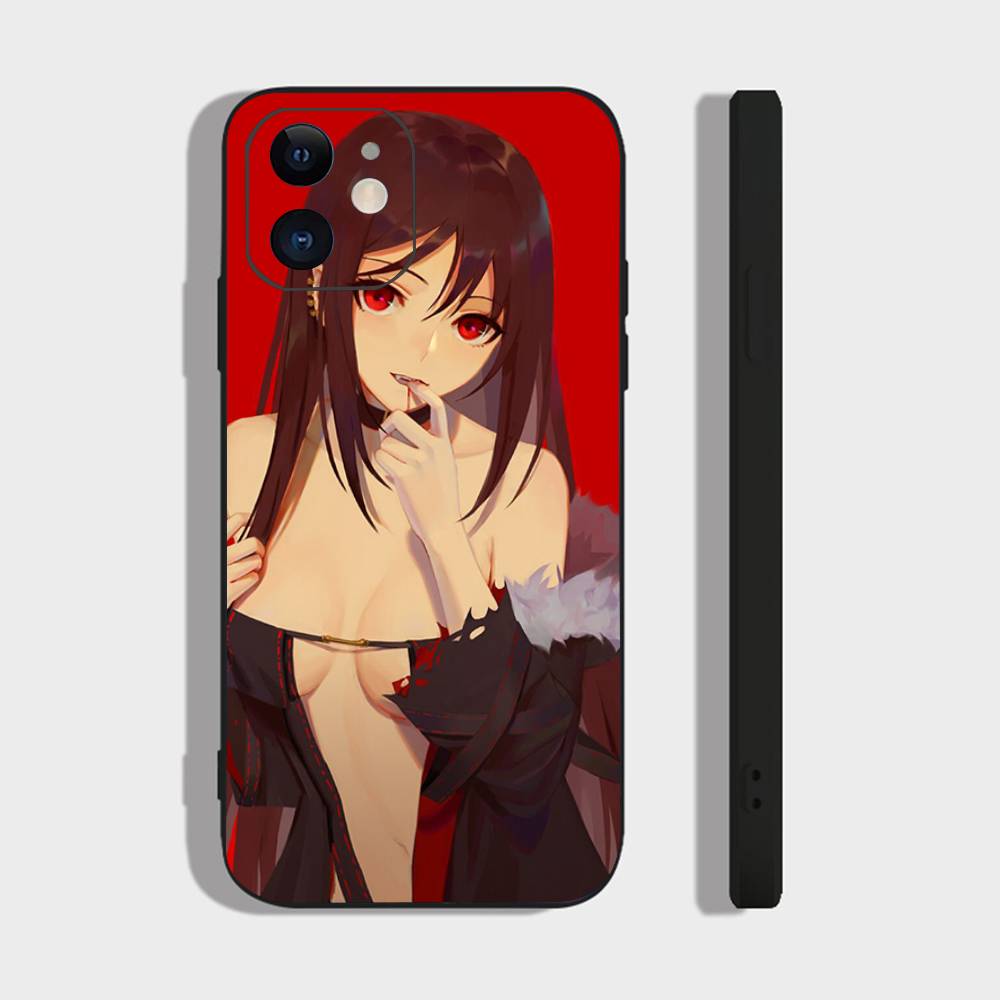 Consort Yu Animated Game Fate Grand Order Phone Case For IPhone 17 Air 16 15 14 13 Pro Max 11 12 Black Silicone Cover