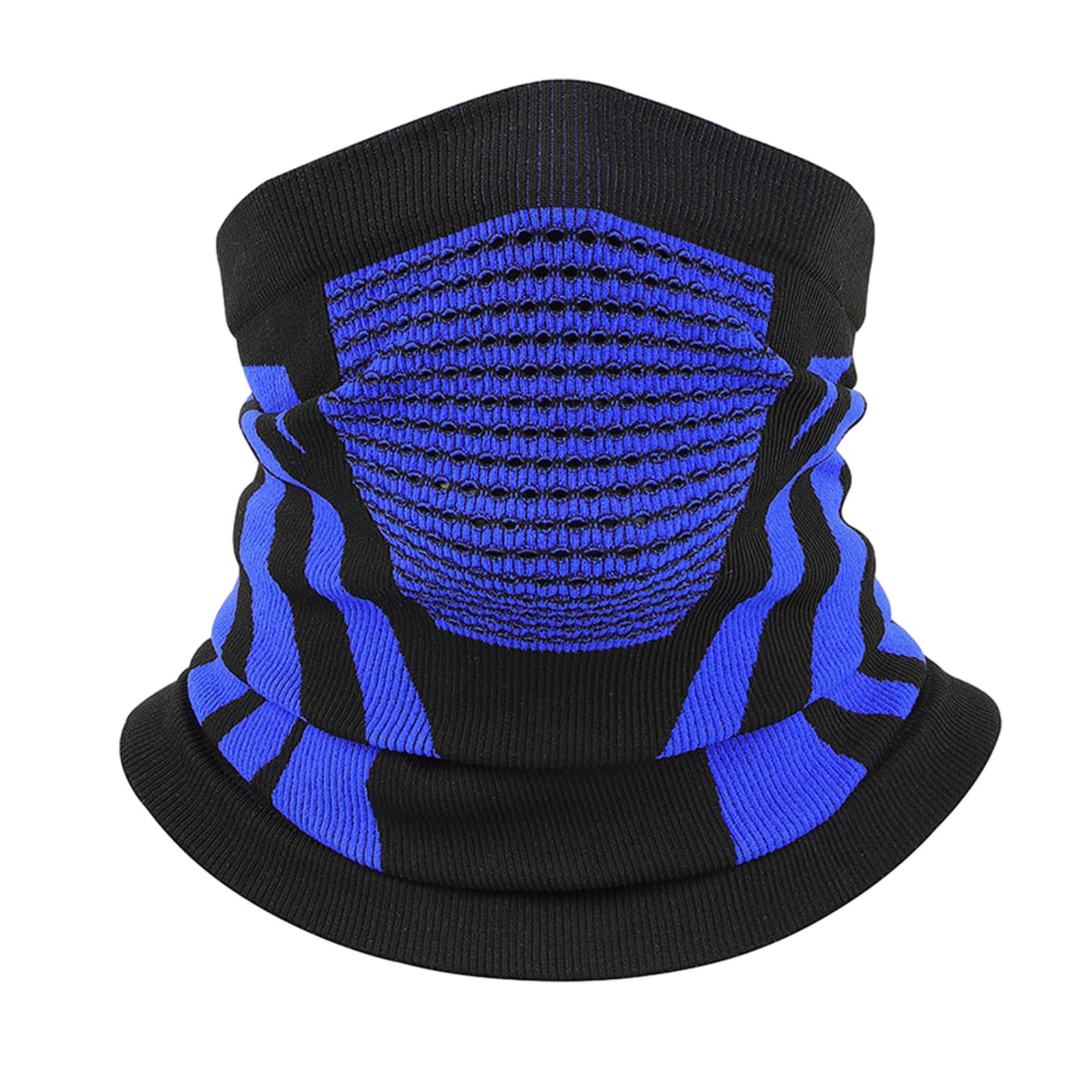 

Дышащий утеплитель для шеи для женщин и мужчин, маска для лица для занятий спортом на открытом воздухе, зимний велосипедный бафф для шеи, универсальная ветрозащитная защита шеи королевский синий